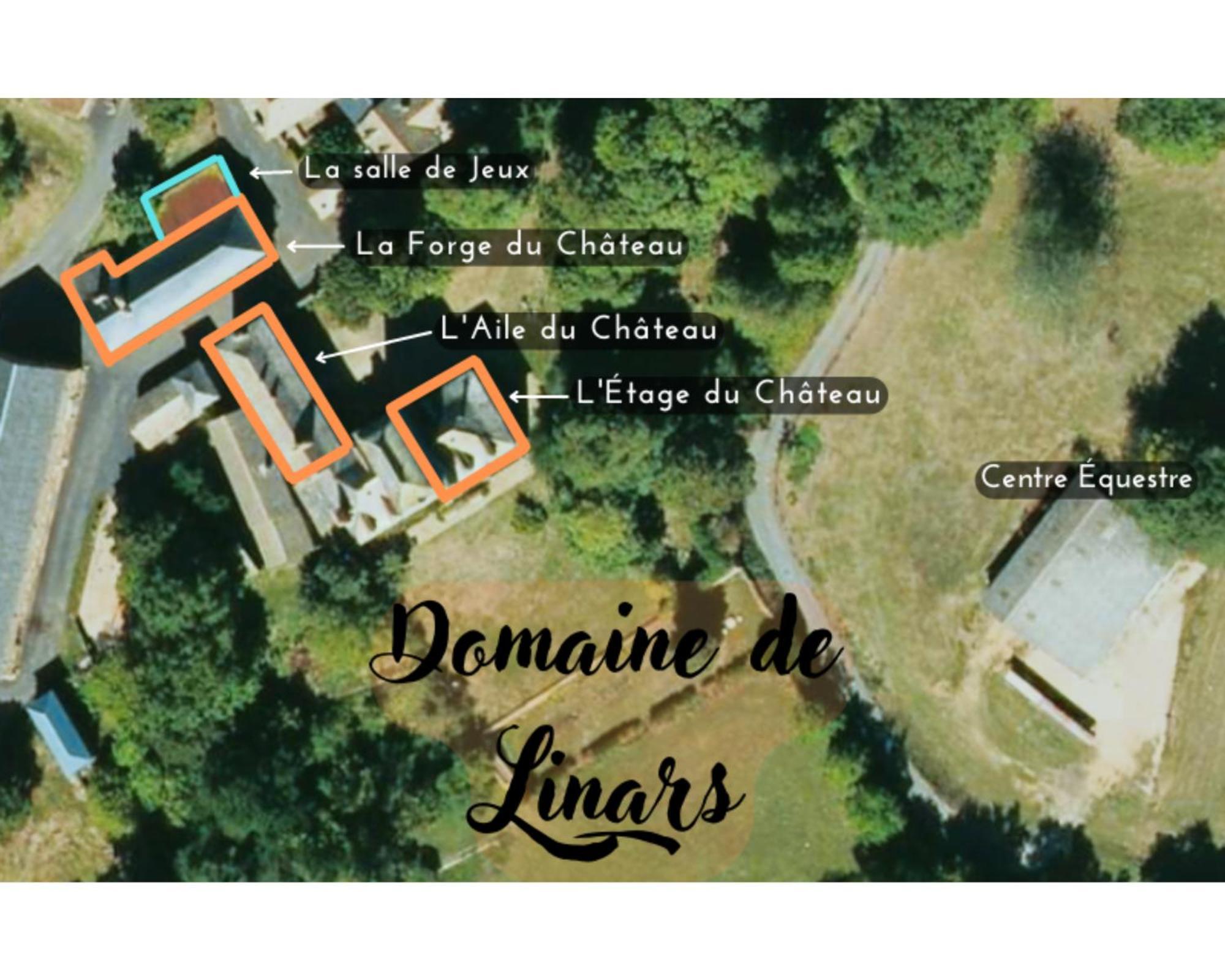 Le Domaine de Linars - L'Aile du Château Le Truel Exterior foto